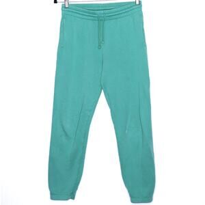TNA Aritzia Cozy Fleece Boyfriend Sweatpants Biome Green Casual Women's S
